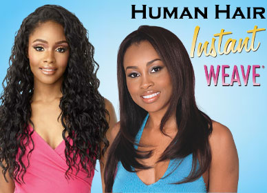 Human Hair Instant Weave