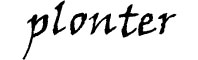 Plonter