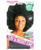 Satin Jumbo Plus Day And Night Cap 2283BLA