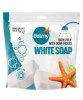 Bath Pouf With White Soap Pieces