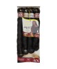 4X Value Pack Synthetic Spiral French Curl Braids