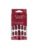 Elegant Touch Steel The Night Nail With Glue