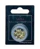Nail Art Charm Gold Square Studs