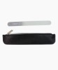 Glass Nail File In Faux Leather File Carry Bag