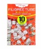 Filigree Tube Bead 012DIS Silver