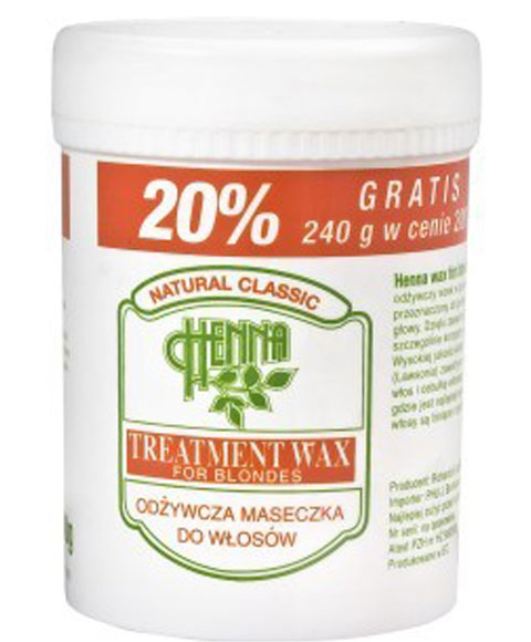 henna hair treatment wax. Natural Classic Henna Treatment Wax Hair Conditioner is the hennah treatment 