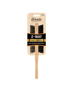 Annie Boar Reinforced Bristle 2 Way Wooden Brush 2092
