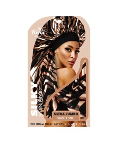 Ms Remi Silky Satin Braid Ultra Jumbo Wide Edge Black Maze 3690