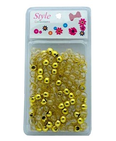 Style Collection Hair Beads BD008 Gold