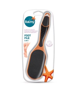 Balmy 3 In 1 Foot File