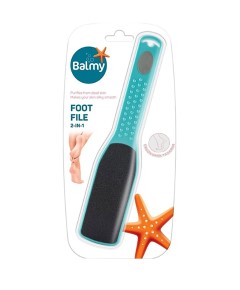 Balmy 2 In 1 Foot File