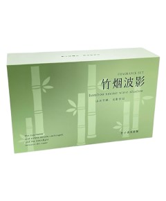 Bamboo Smoke Wave Shadow Candle Gift Box Set