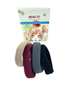 Magic Quality Hair Elastic Bands Assorted TP35AST