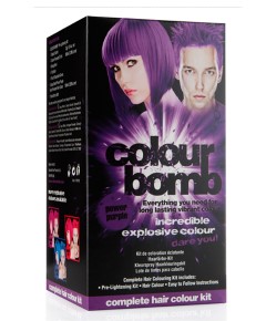 Colour Bomb Semi Permanent Hair Colour Power Purple