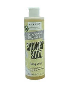 Cyclax Softly Sensitive Fragrance Free Shower Sudz Body Wash