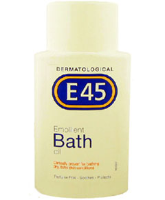 E45 Dermatological Emollient Bath Oil