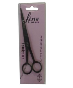 Barber Scissors Stainless Steel Black