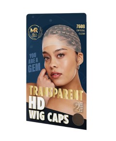 MR Transparent HD Wig Caps 7608 Crystal Clear
