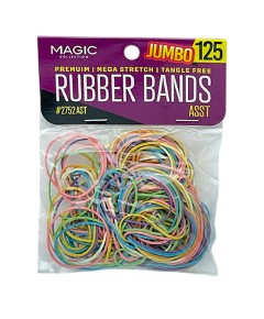 Magic Collection Jumbo Rubber Band 2752AST