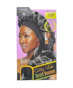 Magic Collection Silky Tube Braid Bonnet BYOG404BLA