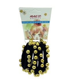 Magic Quality Pearl Beaded Elastic Hair Ties TP51