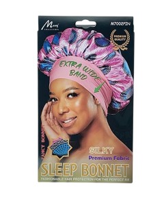 Silky Sleep Extra Wide Band Bonnet M7002PIN