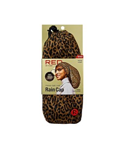 Premium Satin Lined Braid Rain Cap HQ504 Leopard