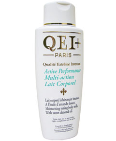 QEI Paris Moisturising Toning Body Milk with Sweet Almond Oil