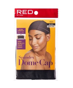 Spandex Dome Cap Black HSD01