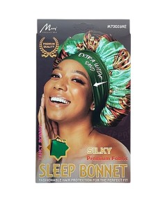 Silky Sleep Extra Wide Band Bonnet M7002GRE