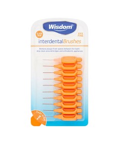 Wisdom Interdental Brushes Orange