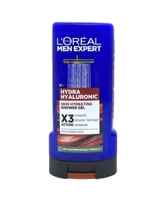 Men Expert Hydra Hyaluronic Skin Hydrating Shower Gel