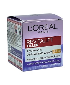 Revitalift Filler Hyaluronic Anti Wrinkle Cream SPF50