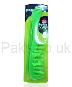 Magic Collection Handle Comb With Barber Comb 2512