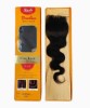 Brazilian Full Lace HH Free Part Closure Body Wave Orange Pack