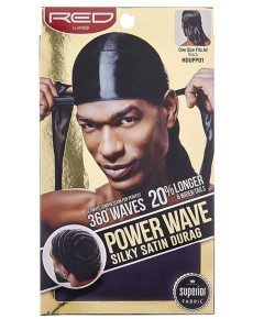 Kiss Power Wave Silky Satin Durag HDUPP01