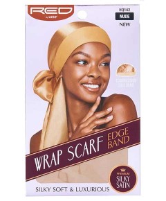 Wrap Scarf Edge Band HQ142 Nude
