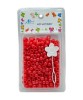 Hair Accessory Beads B500RED