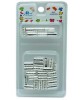 Metal Tube Clip Silver MC42S