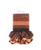 Brown Elastics And Scrunchies Set 9319