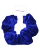 High Shine Royal Blue Velvet Large Scrunchie 9328