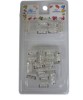 Metal Tube Clip Silver MC44S