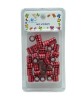 Hair Accessory Beads B900RED