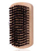 Natural Boar Bristle Soft Square Palm Brush 7740