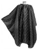 DMI Vintage Barber Cape White On Black