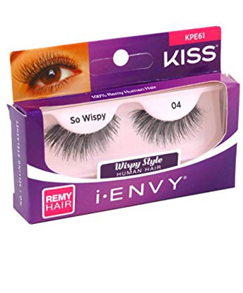 Kiss Products Kiss Eyelashes I Envy Eyelashes So Wispy 04 PaksWholesale