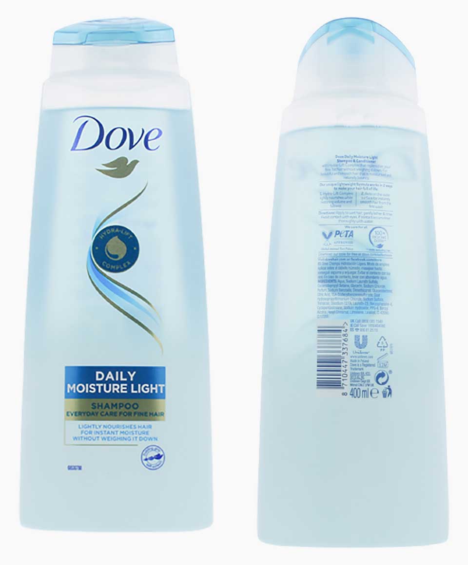 moisturizing shampoo Daily Moisture Light Shampoo PaksWholesale