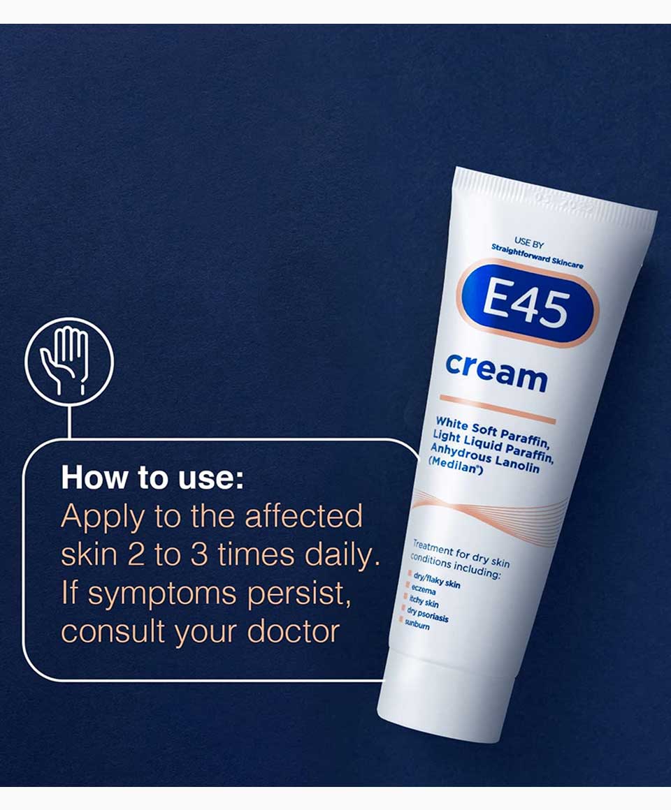 e45 e45 E45 Dermatological Cream Tube PaksWholesale