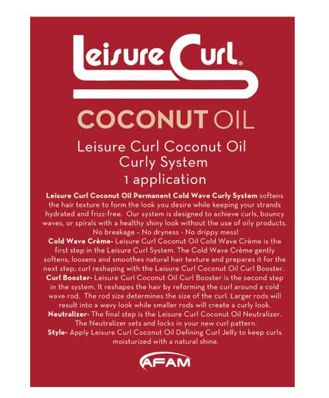 jf labs leisure curl | Leisure Curl Coconut Oil Permanent Cold Wave ...