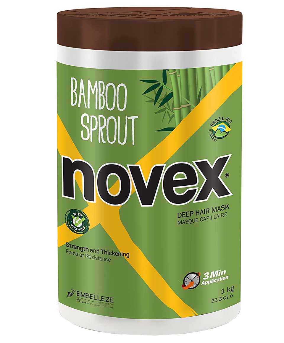 novex novex bamboo Bamboo Sprout Strength And Thickening Deep Hair